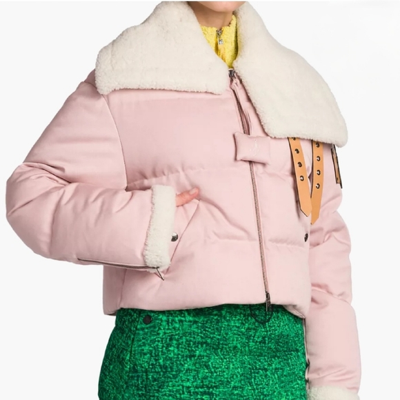 MONCLER Shearling Jacket - Picture 12 of 13